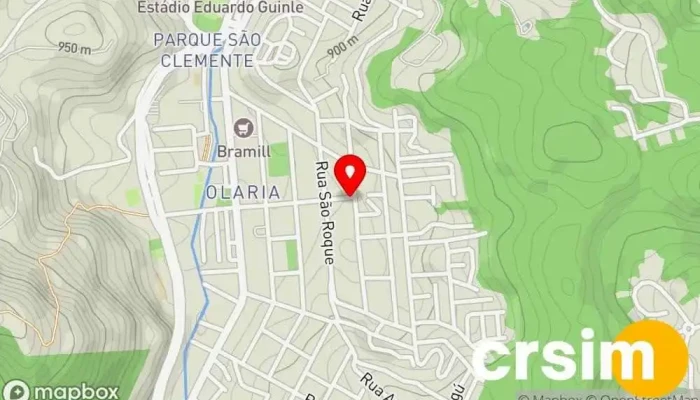 mapa de Jopy Lingerie Loja de roupas de designer em Nova Friburgo