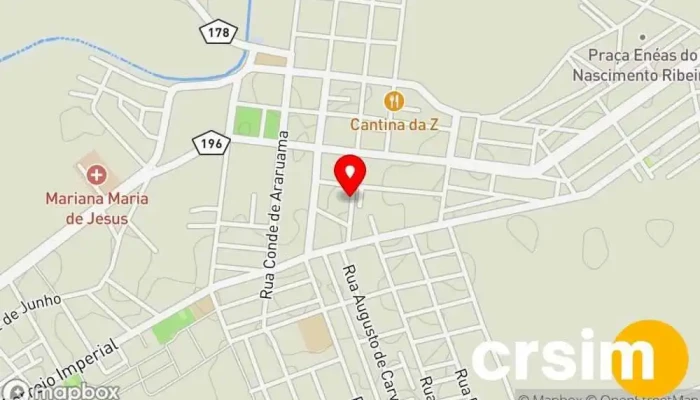mapa de Jozi Modas Loja de Roupa em Quissamã