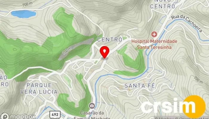 mapa de JPP Pneus e Acessórios Ltda ME Comércio de Pneu em São José do Vale do Rio Preto