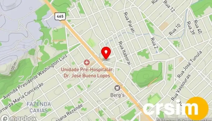 mapa de Jujuba Kids Loja de roupas para bebês, Loja de roupas para jovens em Seropédica