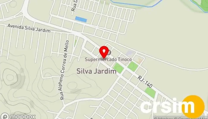 mapa de KA SHOES BOUTIQUE Loja de calçado em Silva Jardim