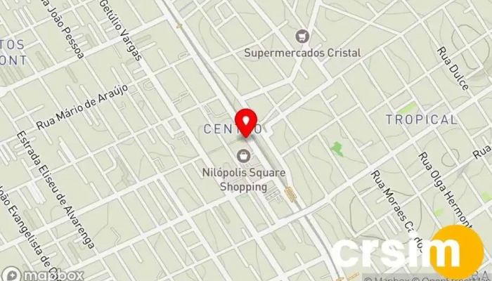 mapa de Kallu Noivas Loja de vestidos de noiva em Nilópolis