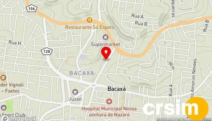 mapa de Kassia Jeans Loja de moda feminina em Saquarema