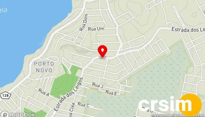 mapa de L S modas. Loja de Roupa em Saquarema