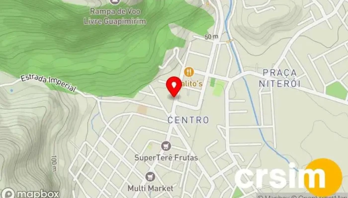 mapa de La Bella Modas Loja de Roupa em Guapimirim