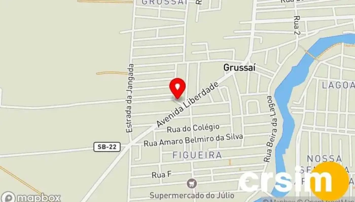 mapa de Lafe Modas Loja de Roupa em São João da Barra