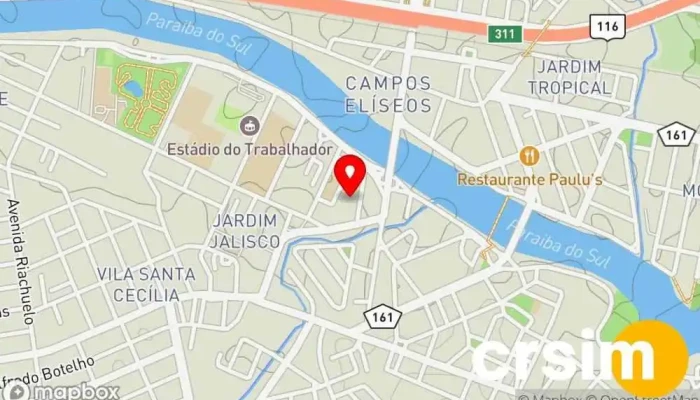 mapa de Leader - Resende Shopping Loja de departamento em Resende