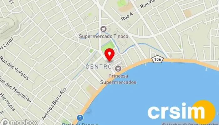 mapa de Lecatê Kids Loja de moda infantil em Iguaba Grande
