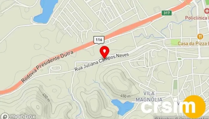 mapa de LED MULTIMARCAS Loja de Roupa em Itatiaia