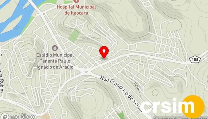 mapa de Leolinda Store Loja de Roupa em Itaocara