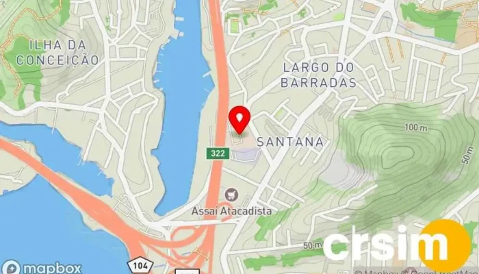 mapa de Leroy Merlin Niterói Loja de materiais de construção, Loja de artigos domésticos em Niterói