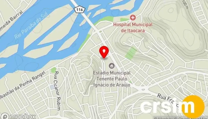 mapa de Loja Ac Modas Itaocara Loja de Roupa em Itaocara
