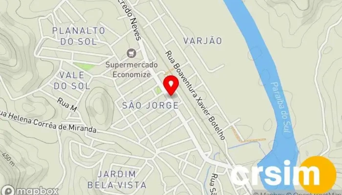 mapa de Loja da Fernanda Loja em Pinheiral