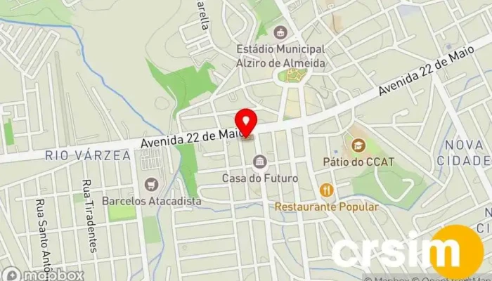 mapa de Loja da Maju Atacadista de confeitaria, Loja de equipamentos para decoração de bolos, Loja de utensílios de cozinha, Loja de artigos para festas em Itaboraí
