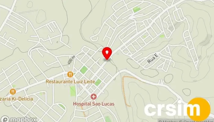 mapa de Loja da Teresinha Loja em Quatis