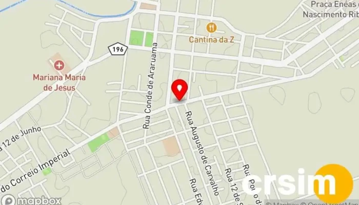 mapa de Loja de doces e embalegens kerobis Doceria em Quissamã
