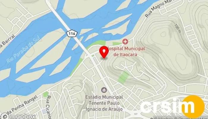 mapa de Loja Do Antônio Loja de artigos domésticos em Itaocara