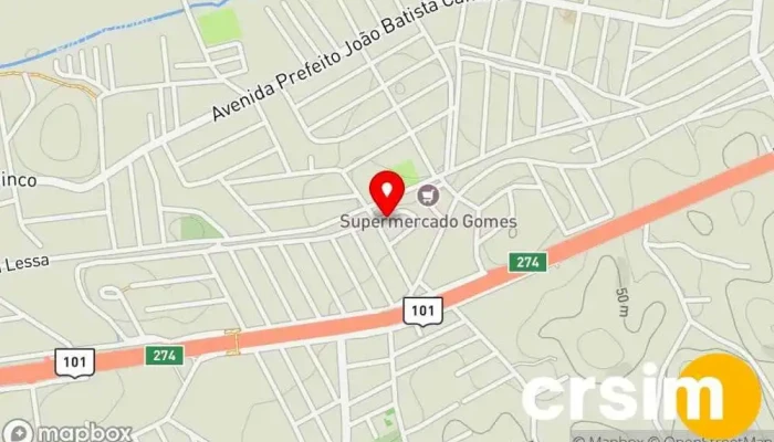 mapa de Loja Do Sabao Loja de variedades em Tanguá