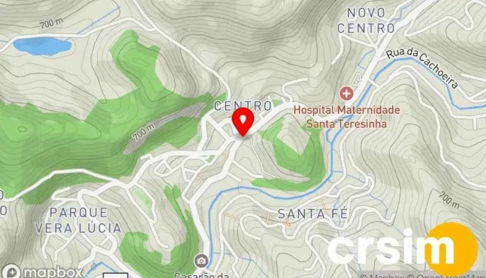 mapa de Loja + Doce Figueiredo e filhos cereais Doceria em São José do Vale do Rio Preto