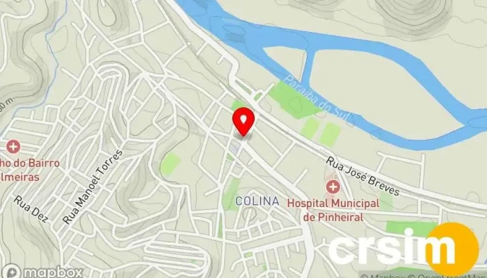 mapa de Loja Elaine Roupas Loja de Roupa, Loja de roupas de praia, Loja de roupas de banho, Loja de roupas para jovens em Pinheiral