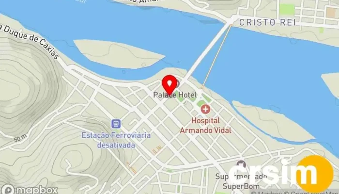 mapa de Loja Encanto Loja de acessórios de moda em São Fidélis