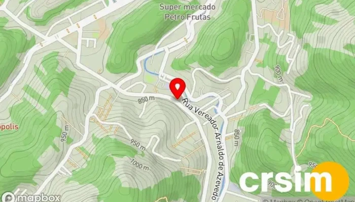 mapa de Loja Ladies Rua Teresa Loja de Roupa em Petrópolis