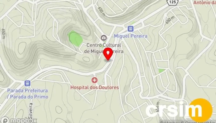 mapa de LOJA LUXUS Loja de Roupa em Miguel Pereira