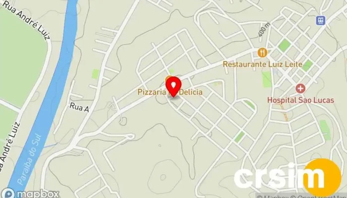 mapa de Loja Maçônica Luz e Brio Associação / organização em Quatis