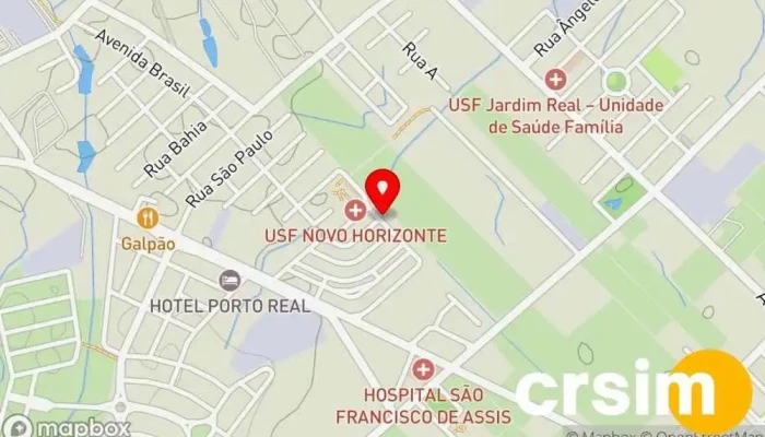 mapa de LOJA MÃE E FILHA Loja de Roupa em Porto Real