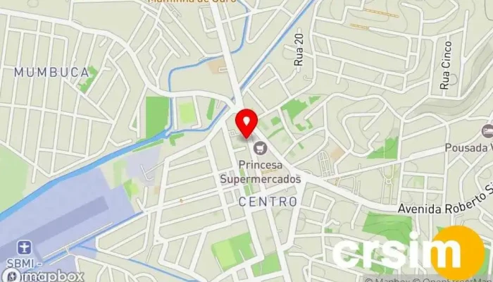 mapa de Loja Mania Loja de Roupa em Maricá