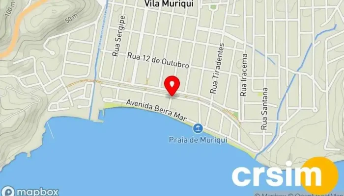 mapa de Loja moda e Beleza Loja de Roupa em Mangaratiba