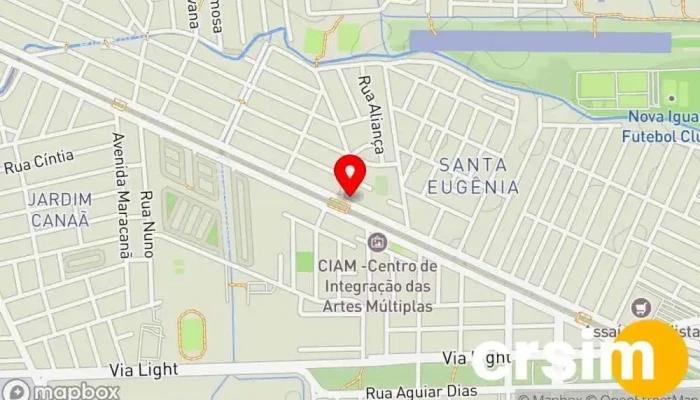 mapa de Loja Mode On Loja de Roupa em Nova Iguaçu