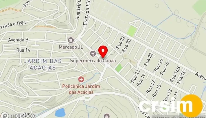 mapa de Loja Rekko Loja de Roupa, Loja em Porto Real
