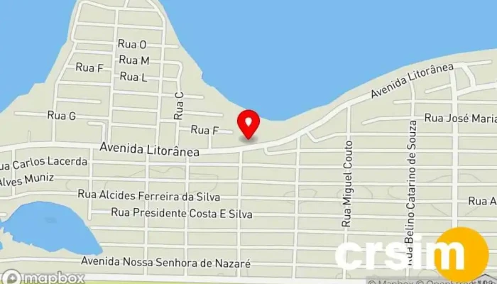 mapa de Loja Saqualar Loja de utensílios de cozinha, Loja de roupas de cama, Loja de Roupa, Loja de eletrônicos, Papelaria, Loja de Brinquedos em Saquarema