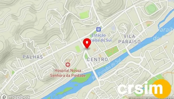 mapa de Loja Show Baby de Paraíba do Sul Ltda Me Loja de moda infantil em Paraíba do Sul