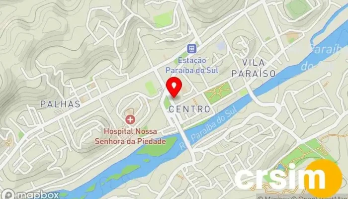 mapa de Loja Show Modas de Paraíba do Sul Ltda Me Loja de Roupa em Paraíba do Sul