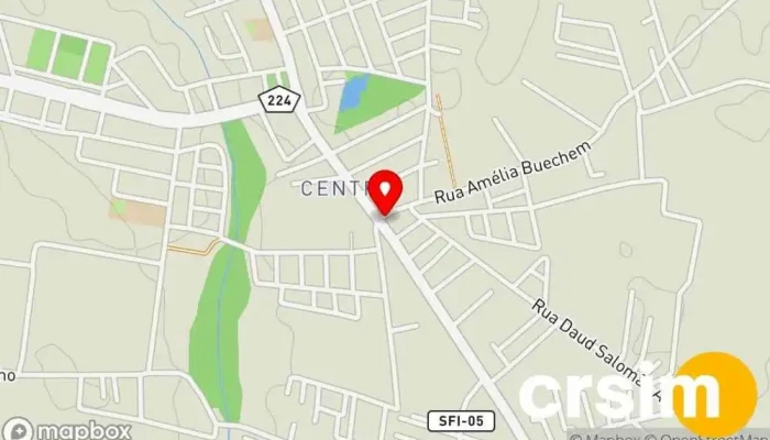 mapa de Loja Sicíllia Loja de Roupa em São Francisco de Itabapoana