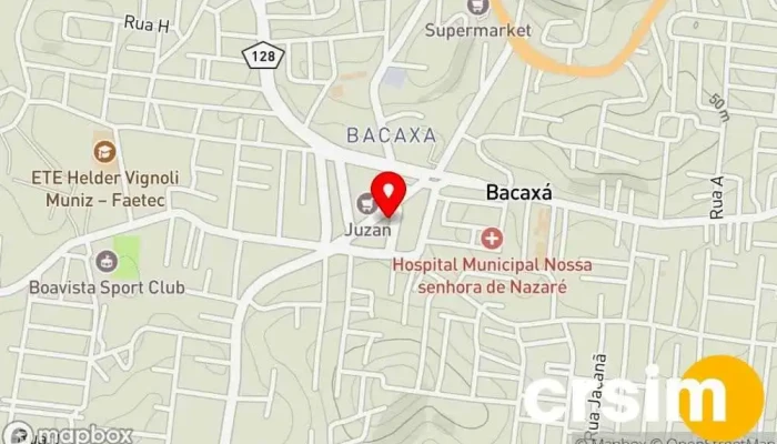 mapa de Loja Top 10 - Bacaxá Loja de artigos domésticos em Saquarema