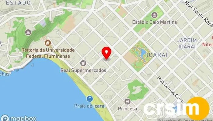 mapa de Loja Três | Icaraí Loja de moda feminina em Niterói