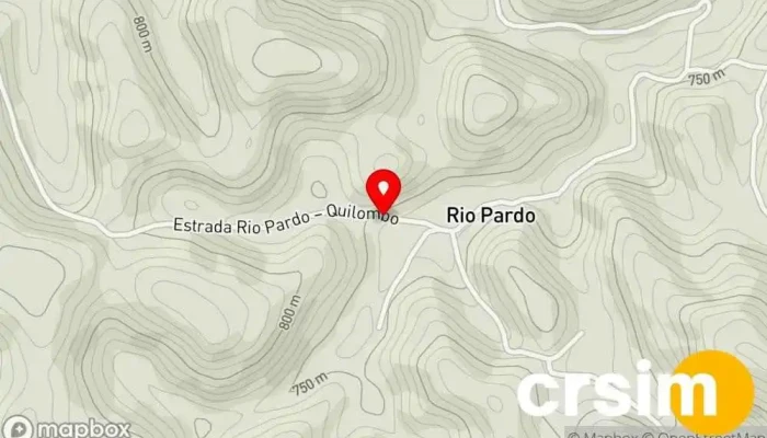 mapa de Loja União Loja de materiais de construção em Paty do Alferes