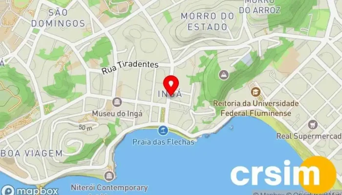 mapa de Loja Wolf Loja de Roupa em Niterói