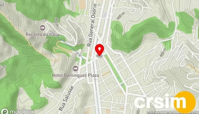 mapa de Loja Xará - Comércio e Conf. XARÁ de Frib ltda Armarinho, Loja de roupas para bebês em Nova Friburgo