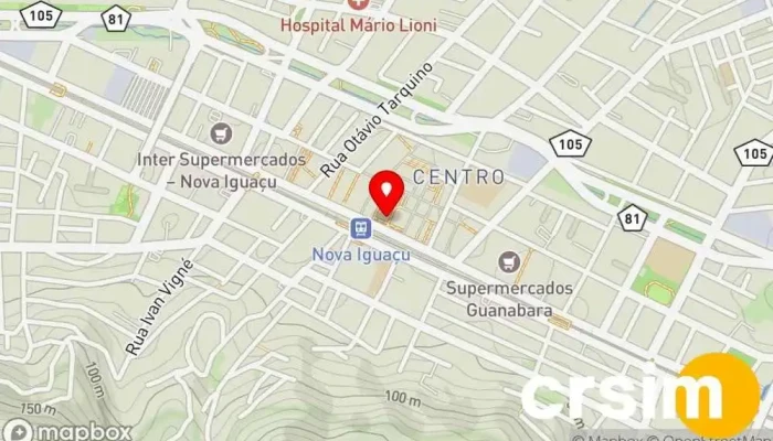 mapa de Lojas Brasil Loja de artigos domésticos, Loja de produtos de papelaria, Loja de utensílios de cozinha, Loja de artigos para festas, Papelaria, Loja de Brinquedos em Nova Iguaçu
