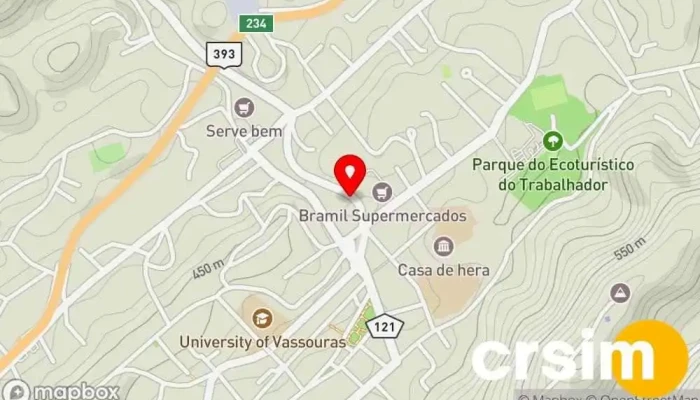 mapa de Lojas CEM F279 Loja de artigos domésticos em - Centro