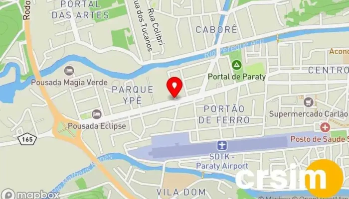 mapa de Lojas CEM F302 Loja de eletrodomésticos em Paraty