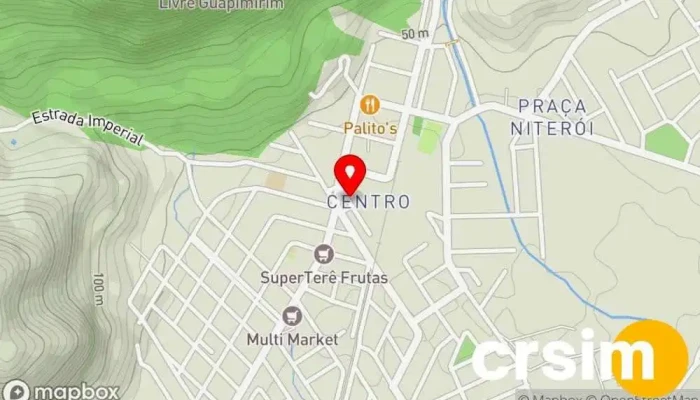 mapa de Lojas CEM F306 Loja de eletrodomésticos em Guapimirim