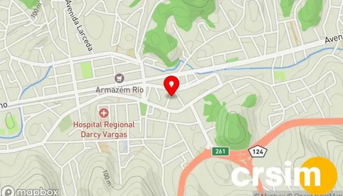 mapa de Lojas Competição - Rio Bonito Loja de móveis em Rio Bonito
