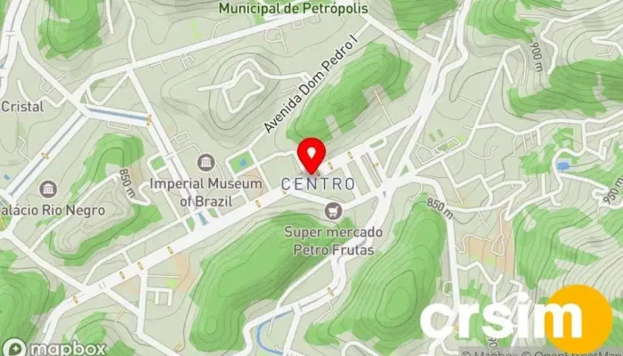 mapa de Lojas Eduardo Loja de Roupa em Petrópolis