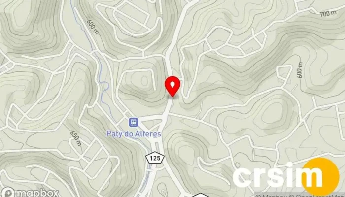 mapa de Lojas Francklin Loja de móveis rústicos em Paty do Alferes