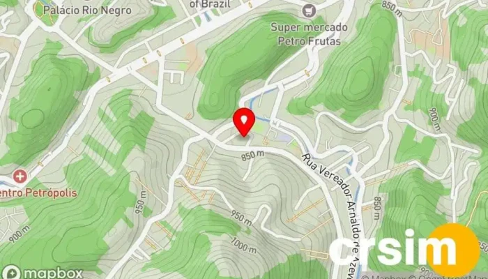 mapa de Lojas Maria Antônio Loja de Roupa em Petrópolis